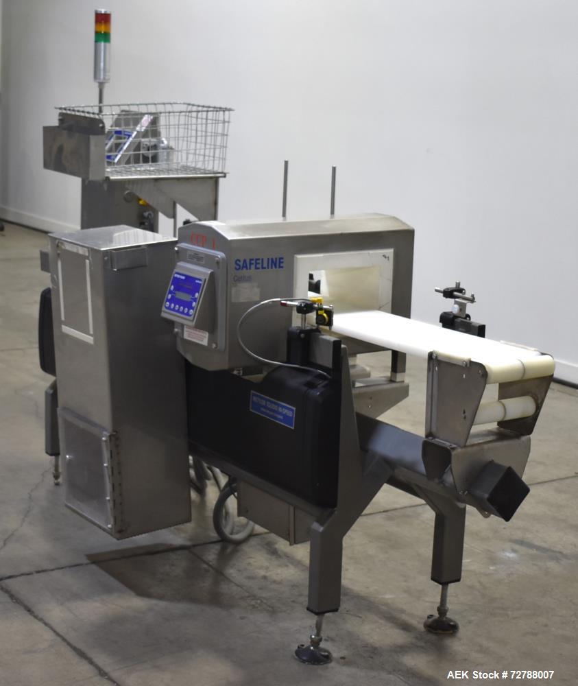 Used- Mettler-Toledo Safeline Hi-Speed Model XE Combination Metal Detector and Checkweigher. Capable of speeds up to 500 pac...